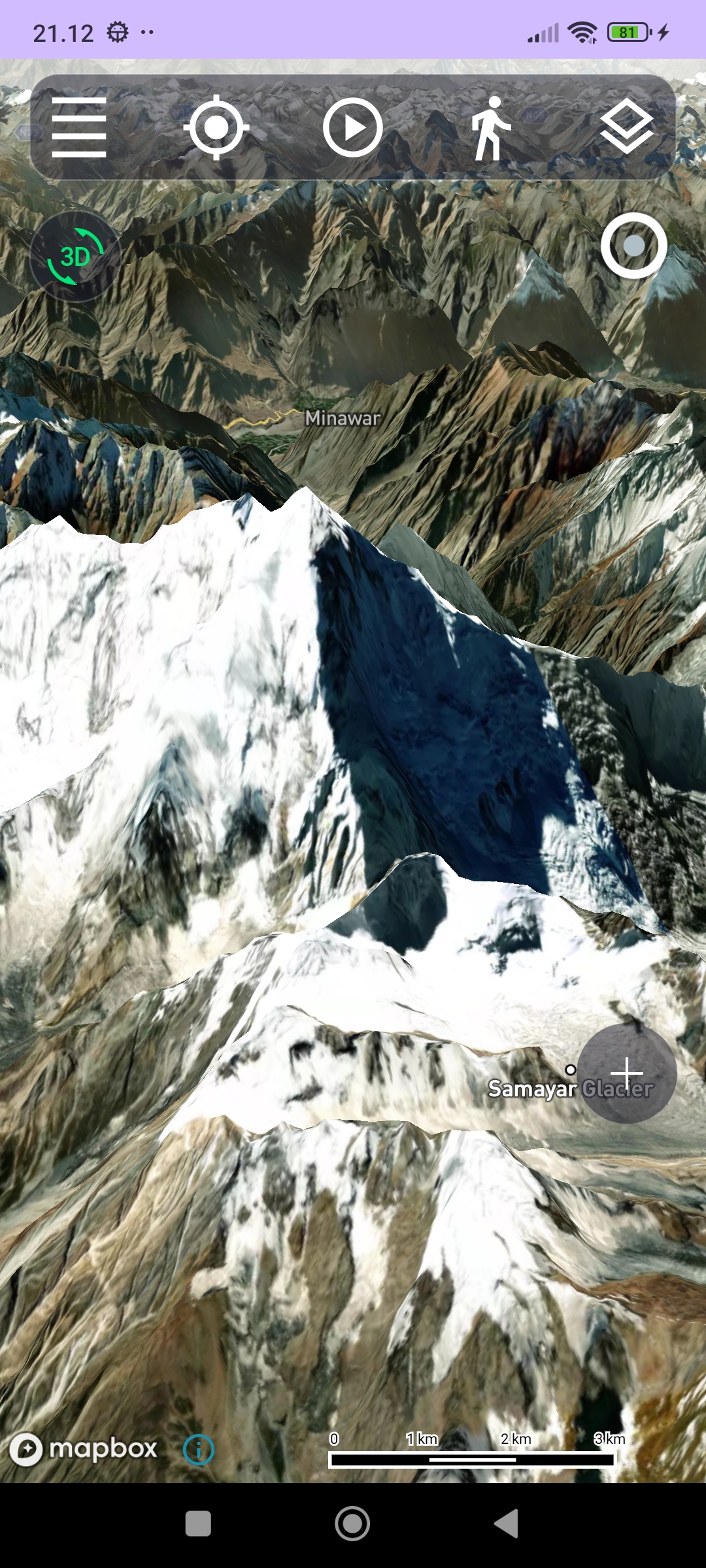HoggieMap interface 1